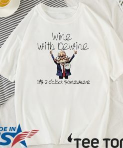 Wine with Dewine its 2 oclock somewhere chibi T-Shirt - Limited Edition