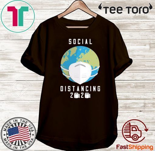 social distancing 2020 T-Shirt Toilet Paper