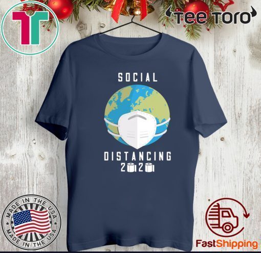 social distancing 2020 T-Shirt Toilet Paper