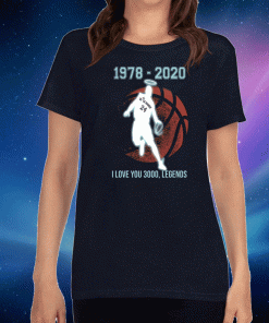 1978 2020 i love you 3000 legends For T-Shirt