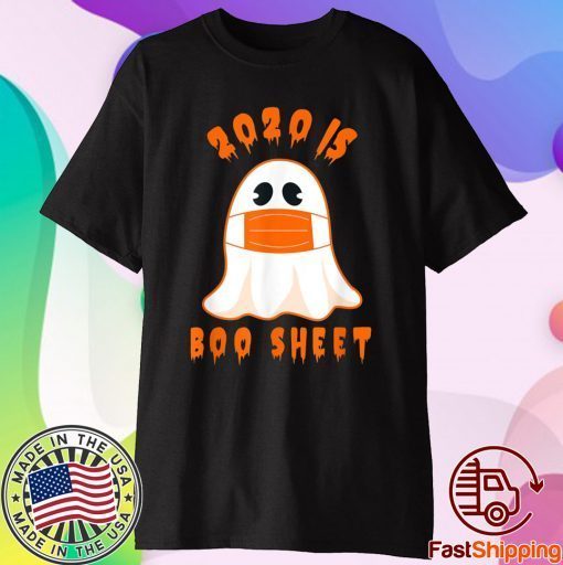 2020 Boo Sheet Funny Halloween Ghost Costume Shirt