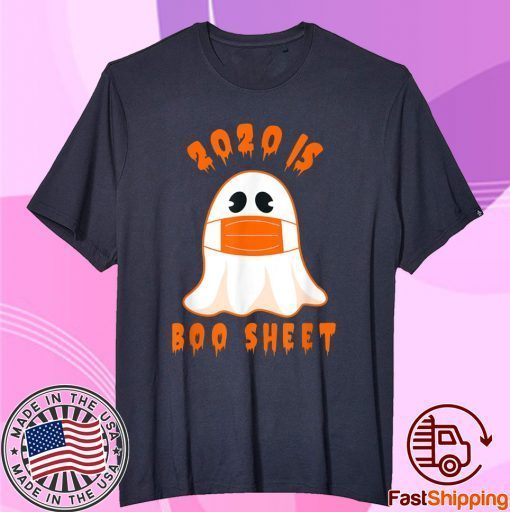 2020 Boo Sheet Funny Halloween Ghost Costume Shirt