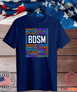 BDSM Terminology Kinky Dominatrix 2020 T-Shirt