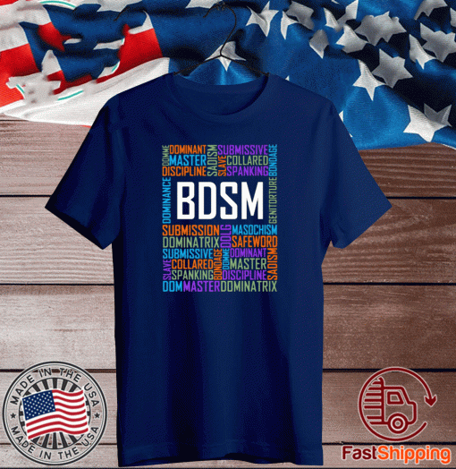 BDSM Terminology Kinky Dominatrix 2020 T-Shirt