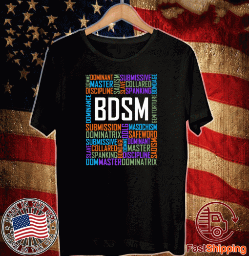 BDSM Terminology Kinky Dominatrix 2020 T-Shirt