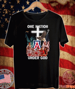 Arizona Wildcats one nation under god Shirts 