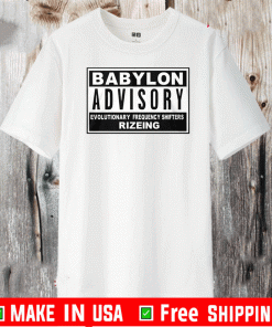 BABYLON ADVISORY EVOLUTIONARY FREQUENCY SHIFTERS SHIRT