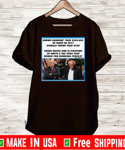 Bernie Sanders and Donald Trump Filing Jointly With Jane Shirt