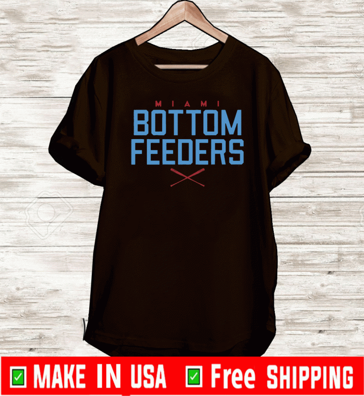 bottom feeders marlins t shirt