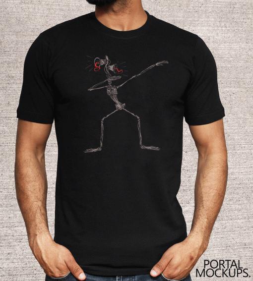 dabbing Siren Head halloween Official T-Shirt