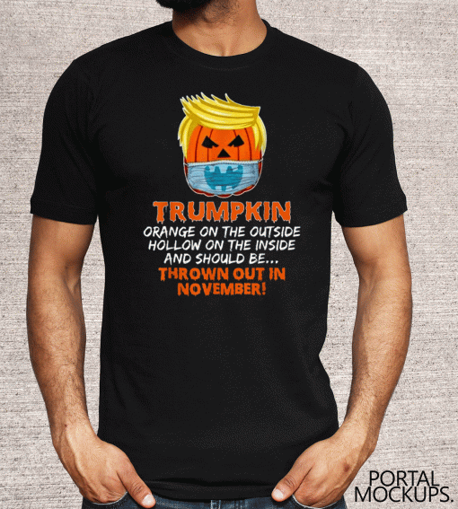 Trumpkin Orange On The Outside Funny Trump Wear Mask 2020 T-Shirts