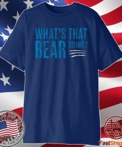 Carolina Football Shirt What's That Bear Doing