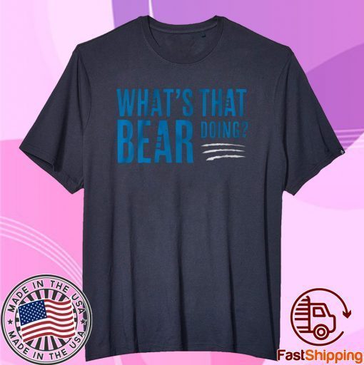 Carolina Football Shirt What's That Bear Doing