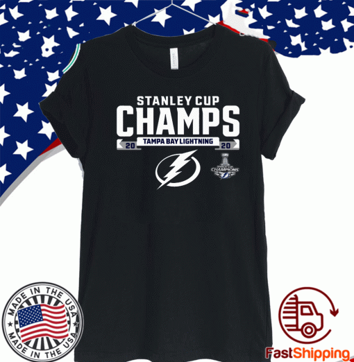 Tampa Bay Lightning 2020 Stanley Cup Champions Team Roster Shirt