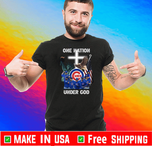 Chicago Cubs one nation under God Shirt