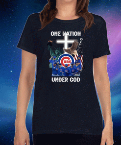 Chicago Cubs one nation under God Shirt