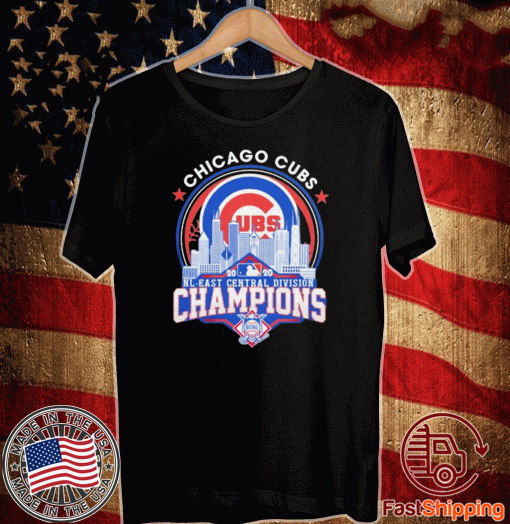 Chicago cubs central division champions Tee Shirts