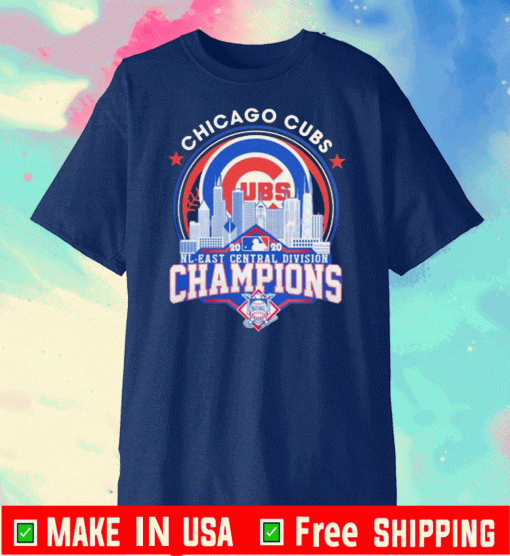 Chicago cubs central division champions Tee Shirts