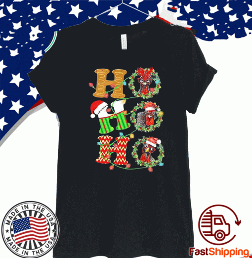 Chicken Hohoho Christmas Shirt