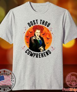 Dost Thou Comprehend Moon Halloween Shirt