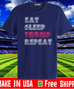 Eat Sleep Trump Repeat Shirt