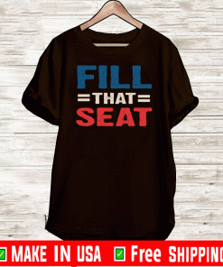 Fill That Seat With A Woman Vintage Court Judge Shirt
