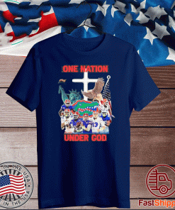 Florida gators one nation under god 2020 T-Shirt