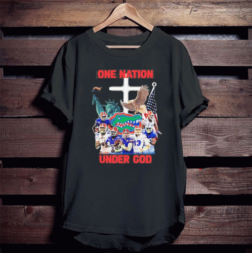 Florida gators one nation under god 2020 T-Shirt