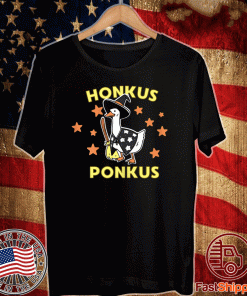 Halloween Witches Honk Goose Cute Honkus Ponkus T-Shirt