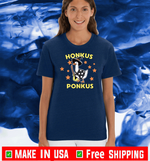 Halloween Witches Honk Goose Cute Honkus Ponkus T-Shirt