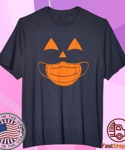 Halloween Pumpkin Wearing A Mask 2020 Jackolantern Shirt