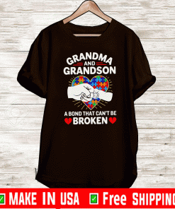 Grandma And Grandson A Bond That Can’t Be Broken Shirt