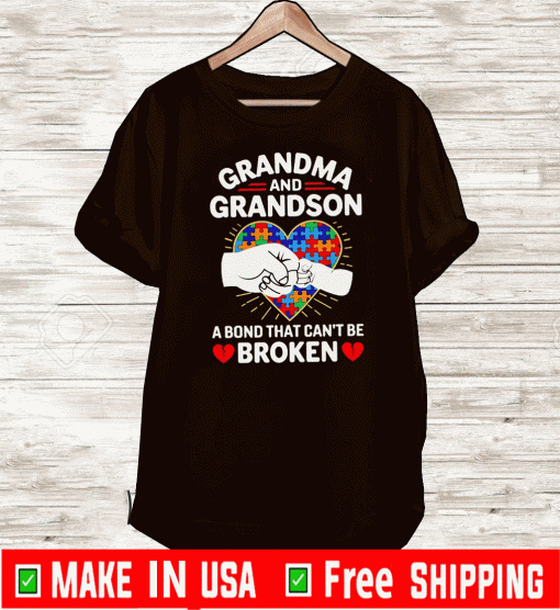 Grandma And Grandson A Bond That Can’t Be Broken Shirt