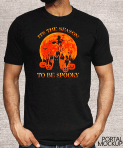 Halloween Cat Its The Season To Be Spooky Official T-Shirt