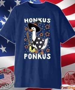 Halloween Witches Duck Cute Honkus Ponkus T-Shirt