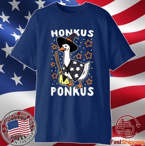 Halloween Witches Duck Cute Honkus Ponkus T-Shirt