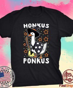 Halloween Witches Duck Cute Honkus Ponkus T-Shirt