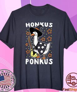 Halloween Witches Duck Cute Honkus Ponkus T-Shirt