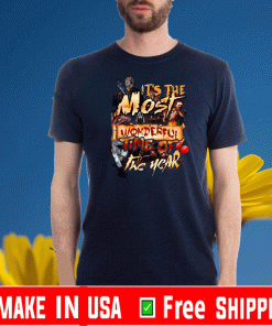 Horror Characters Halloween It’s The Most Wonderful Time Of The Year Blood Shirt