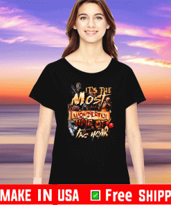 Horror Characters Halloween It’s The Most Wonderful Time Of The Year Blood Shirt