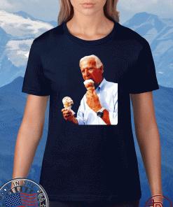 Joe Biden Eating Ice Cream US T-Shirt