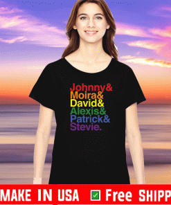 Johnny Moira David Alexis Patrick Stevie Pride Schitts Creek Shirts