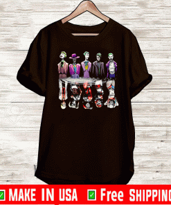 Joker Style Water Reflective Become Harley Quinn Shirt
