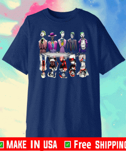 Joker Style Water Reflective Become Harley Quinn Shirt