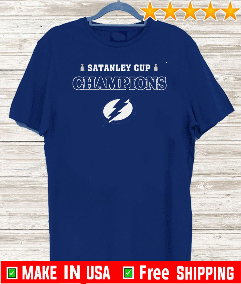 Logo Tampa Bay Lightning Stanley Cup Champions T Shirt Shirtelephant Office