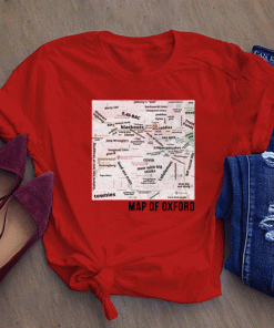 MAP OF OXFORD TEE SHIRTS