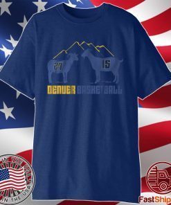 Mountain Goats Denver Basketball Shirt