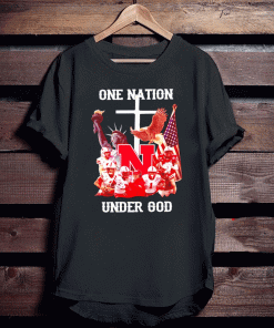 Nebraska Cornhuskers One nation under god 2020 T-Shirt