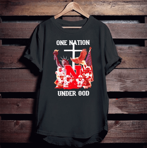 Nebraska Cornhuskers One nation under god 2020 T-Shirt