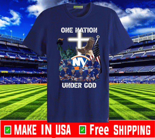 New York Islanders one nation under God T-Shirt